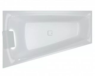 Акриловая ванна с подсветкой Riho Still Smart LED B101003005 R 170х110см светодиоды и подголовник слева белый